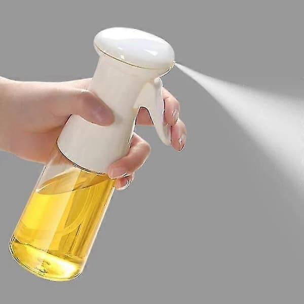 210 ml Öljysuihkepullo Keittiööljysuihkepullo Oliiviöljysuihkepullo (1 kpl, Valkoinen)