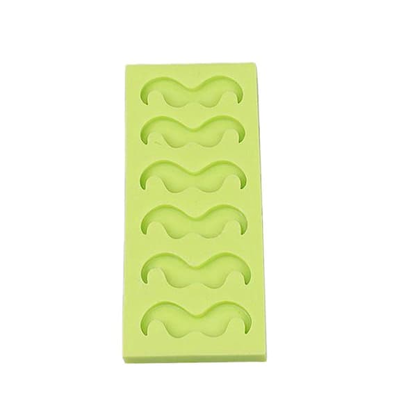 Fondantform, sjokoladeformer, bakeform, mann skjeggformet, silikonmateriale