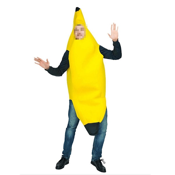 2024 New Appealing Banana Costume Adult Deluxe Set for Carnival Dress Up Party and Roleplay Cosplay