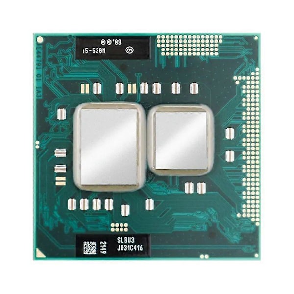 Processor  i5-520M SLBNB SLBNA 2Cores 4Threads  PGA988 Mobile CPU