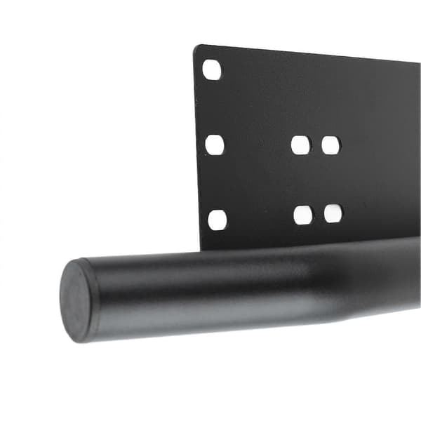 Nummerpladelygte Bar Aluminiumlegering Sort 60x12x9cm Kørearbejdslygte Base Support til Off Road Køretøj