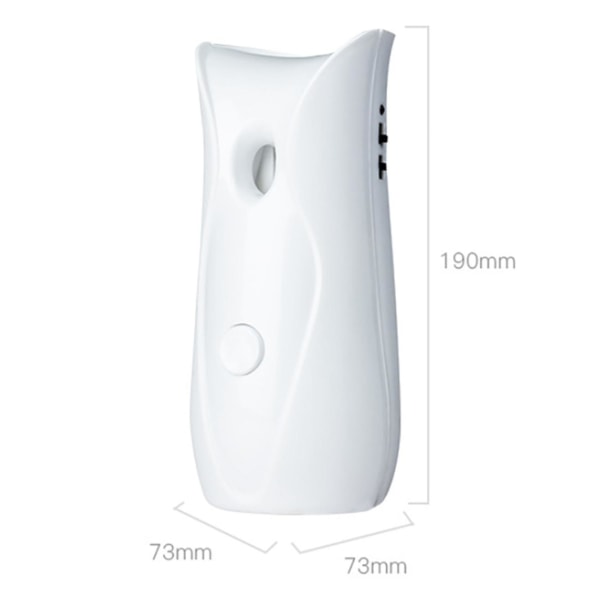 2x Automatisk Luftfräschare Dispenser Badrum Tidstyrd Luftfräschare Spray Väggmonterad, Automatisk Sce