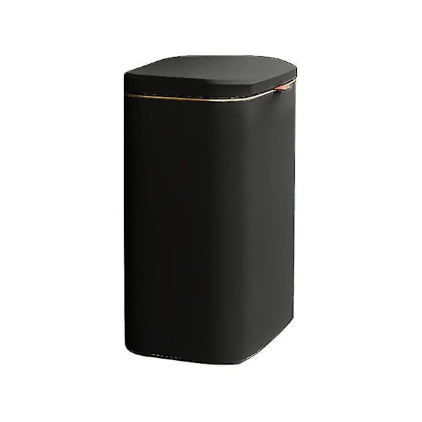 Rustfrit Stål Skraldespand Holdbar Og Stilfuld Køkken Essential black
