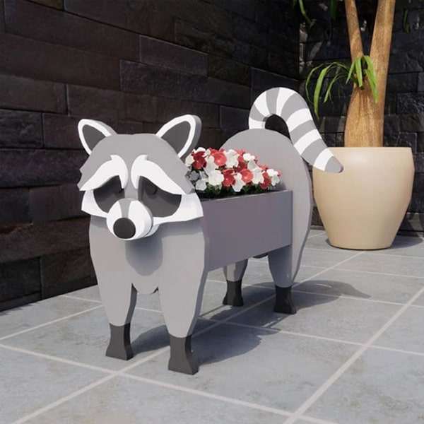 Dyreplantepotte Plantepotter Have Dyreformet Plantepotte-Dyreopbevaringsbeholder Plantepotter Kontor Hjem Husopvarmning Dekorationer Sheep
