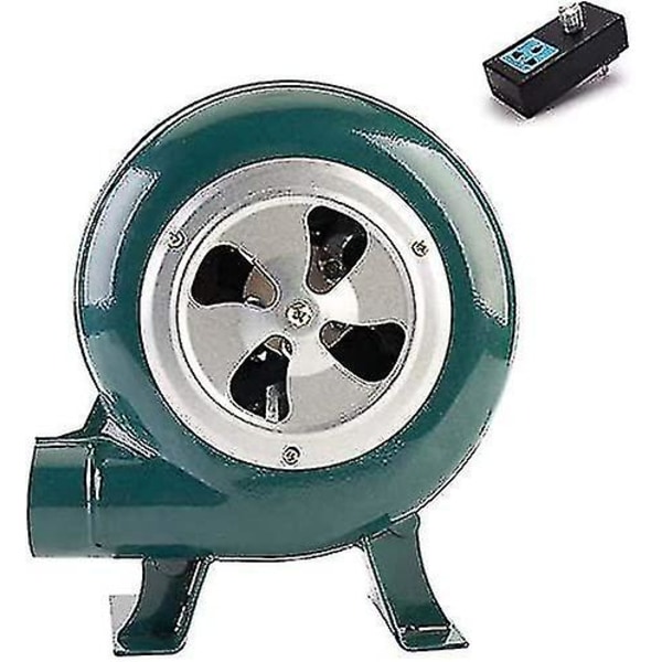 220v elektrisk smedje blæser - med regulator - grill pejs blæser - centrifugal grill blæser, 60w
