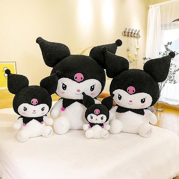 Piirrettyjä Pehmoleluja Kuromi My Melody Cinnamoroll Leikki Anime Kuromi 45cm 75cm 90cm[HK] 75cm