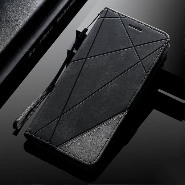 Etui til iPhone 11 Læder Magnetisk Folio Cover med Kortholder Kompatibel med iPhone 11 [DB]