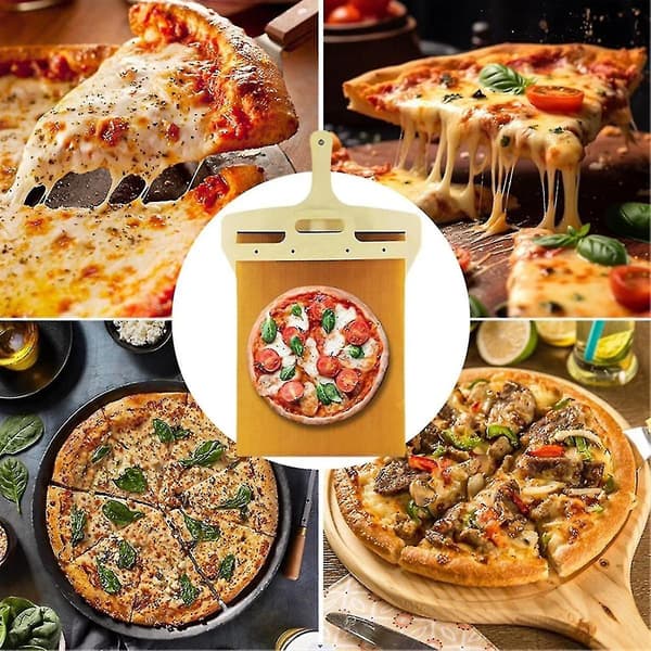 Glid Pizza Spatel - Pala Pizza Scorrevole, Pizza Spatel der Overfører Pizza Perfekt Non-stick As Shown