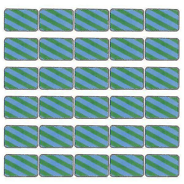100 st Myggvärmarmattor Myggmatta Myggmatta Buggavvisande mattor för sommar-ZZYBY blue green