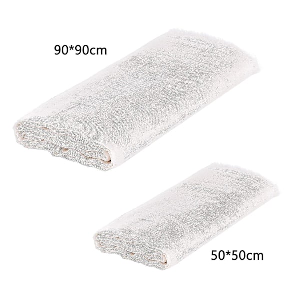 5 stk Bomulds Ostklæde Til Madlavning, 90x90cmBY 50*50cm