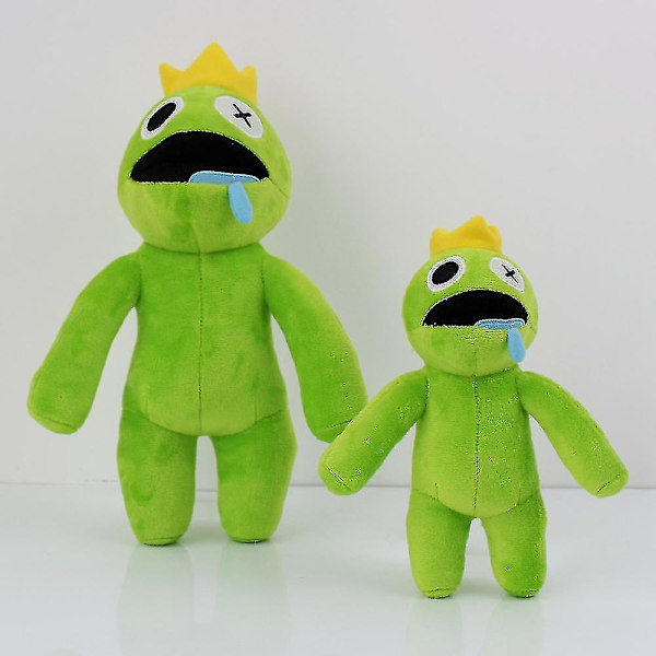 Ny Ryggsäck Plysch Fylld Leksak Kawaii Pikachu Mimikyu Eevee Mew Gengar Snorlax Väska Mjuk Skolväska Barnens Dag Present (FMY) 30cm green crown