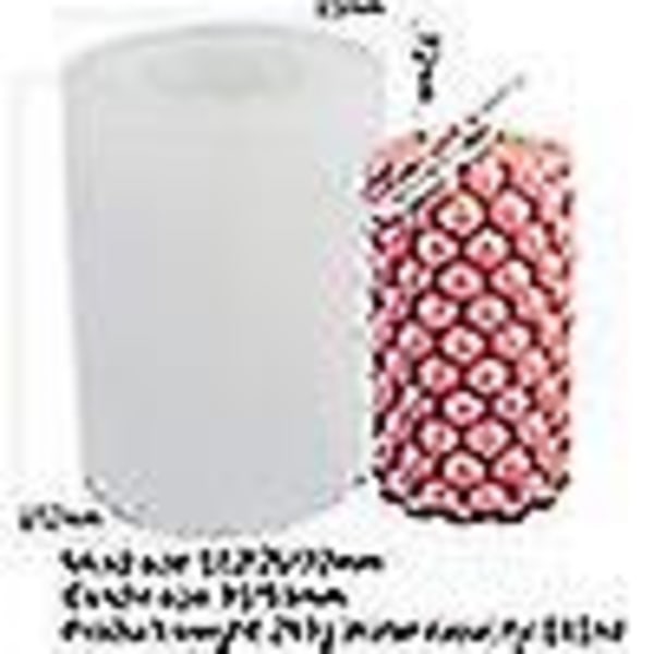 Silikonform til stearinlys, 3D Cylindriske Lysforme, Geometrisk E-Form, Lysfremstilling Giedeforme, DIY Duftlysform, Silikonforme til Selvhjælp