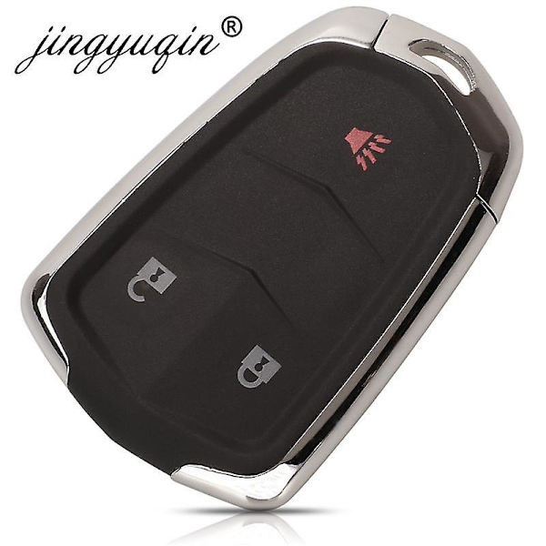 - Intelligent fjernbetjeningstastaturhus, 3/4/5/6 knapper, til Cadillac Srx, Cds, Ats, Xts, Climbing, Esv, udskiftningsskal, nøgle uden nøgle 3 Buttons