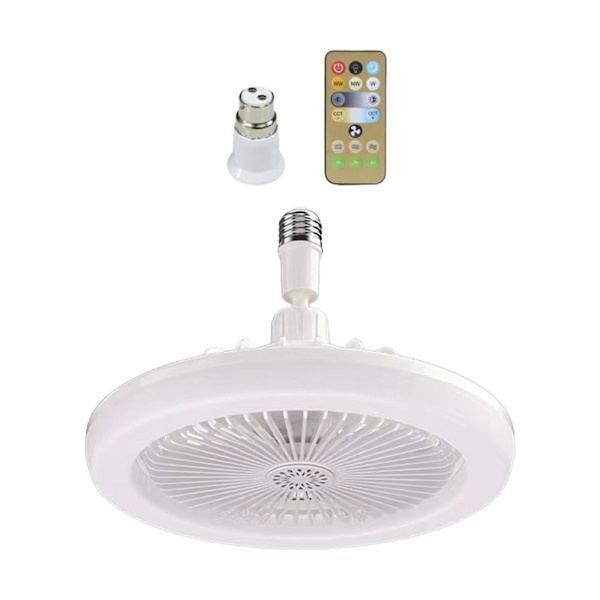 Takvifte med lys E27 dimbar LED-belysning Takvifter for studie Hjem Hvit Stil B