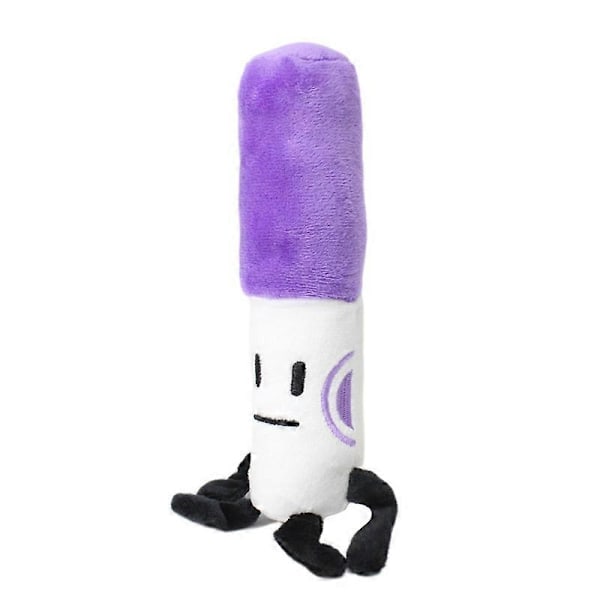 Anime Battle for Dream Island -pehmolelu BFDI Täytetty nukke Tuli Kukka Lehti Numerot X Täytetty pehmolelu Koulutuksellinen joululahja Marker Pen