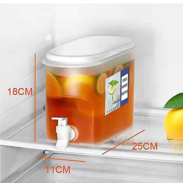 Plastdrikkdispenser, drikkebeholder med tapp BY