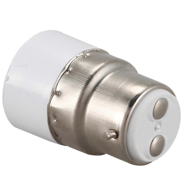 AC 220V B22 till E14 Sockelfäste för Glödlampa Adapterhållare 4st White