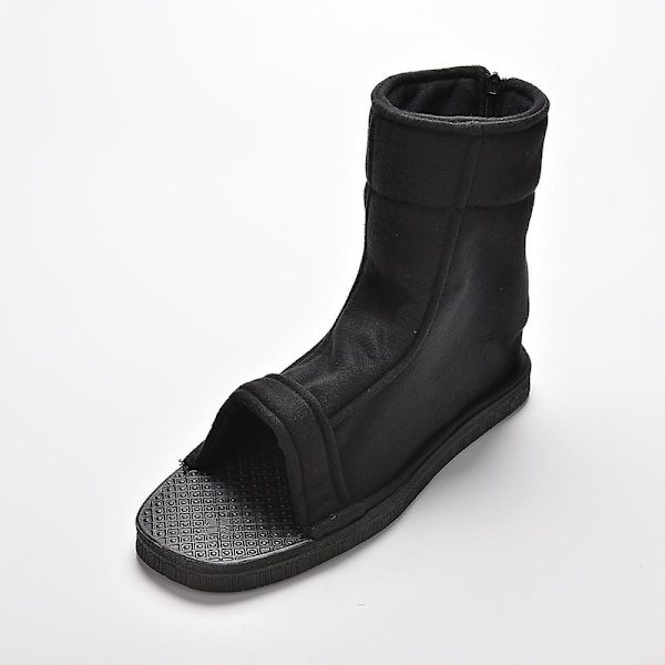 1 Par Ninja Sko Støvler Til Naruto Akatsuki Sort Cosplay 11 Størrelser [DmS] Black 45