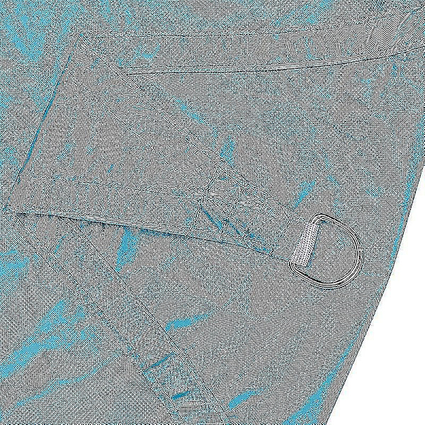 3x3x4.3m/4x4x5.7m/5x5x7.1m Vandtæt Solsejl Trekant Til Have Terrasse Udendørs Markiser Baldakin Pool Markise Camping A Lake Blue 3x3x4.3m