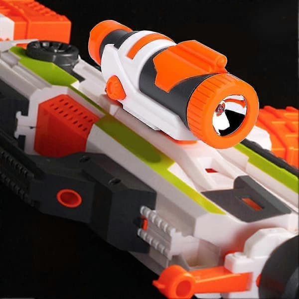 Taktisk lommelykt tilbehør Frontrørdekorasjonssikte for Nerf Stryfe n-Strike Elite Rapidstrike Module Regulator