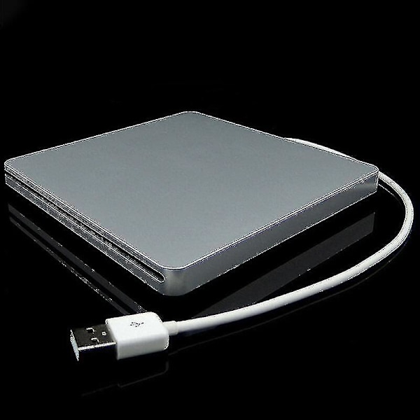 Extern CD/DVD-brännare med USB-port för Apple Pro Air Mac PC Laptop Macbook