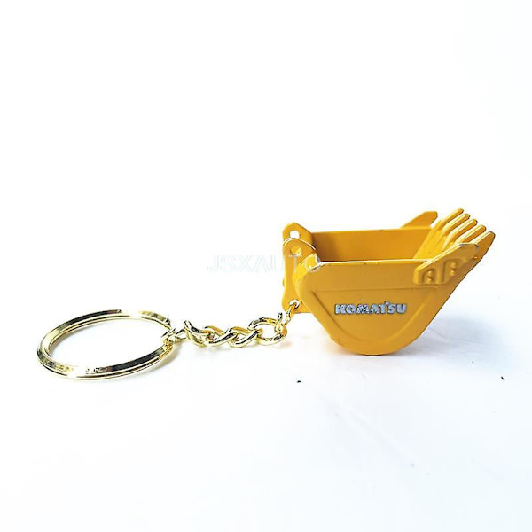 Nyckelhållare Hink Legering Ornament, Hängande Metallhink, Kreativ Personlighet, Liten Utsökt Present Hängsmycke For KOMATSU