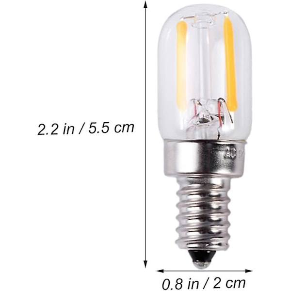2W E12-lampa Energisparande LED-lampa