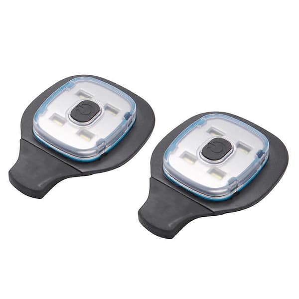 2 stk. USB Oppladbar Lampe for LED Lue, Utskiftbar Hodelykthette DIY Hattelys for Menn og Kvinner [DB]