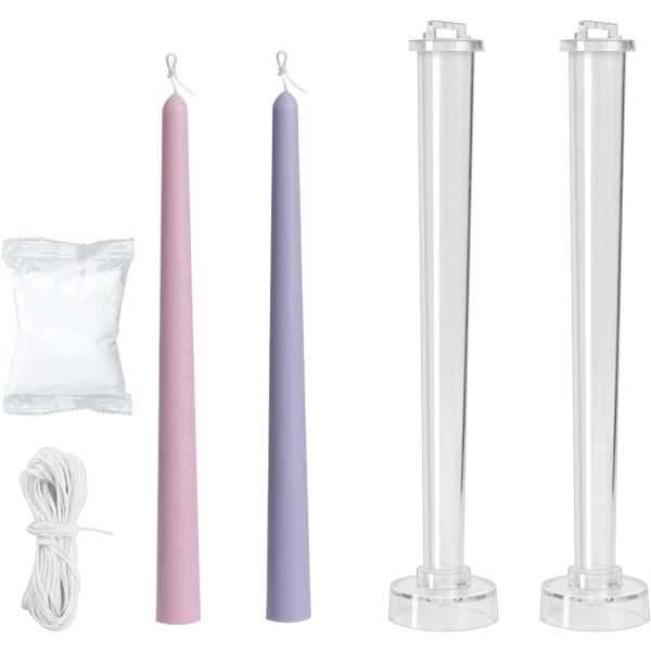 1-pack Taper Candle Form, Candle Body Molds för Candle 1-Pack