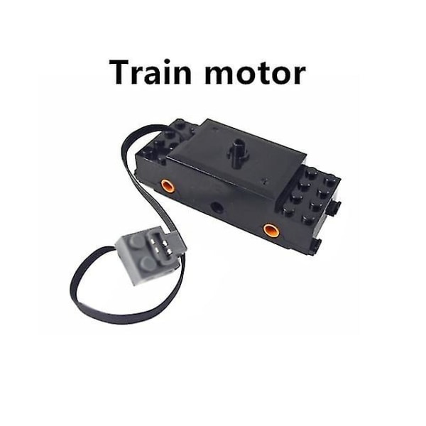 For Logo Tekniske Deler Motor Multi Kraftfunksjoner Verktøy Servo Tog Modellsett Byggeklosser Høy Kvalitet  [DmS] Train-motor