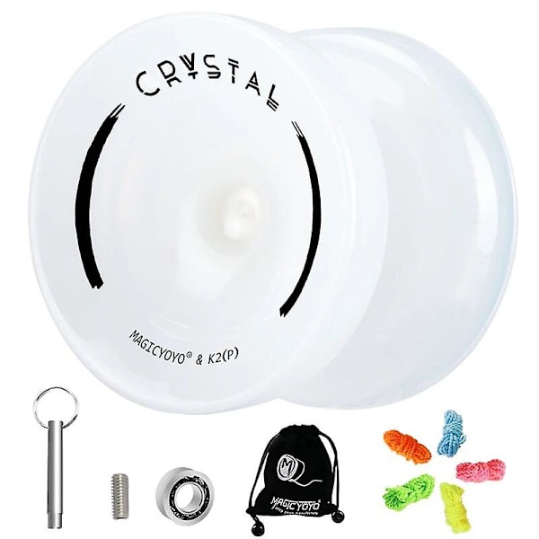 Magicyoyo k2 crystal yoyo, kaksoisfunktioinen aloittelijan vastareagoiva yoyo, vaihdettava vastareagoiva laakeri edistyneille Pink