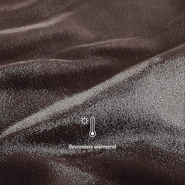 Mjuk och Mysig Filt - Högkvalitativ Filt, Supermjuk Fleecefilt Som Soffaöverkast, Sängöverkast Eller Vardagsrumsfilt Dark Brown 130 x 150 cm