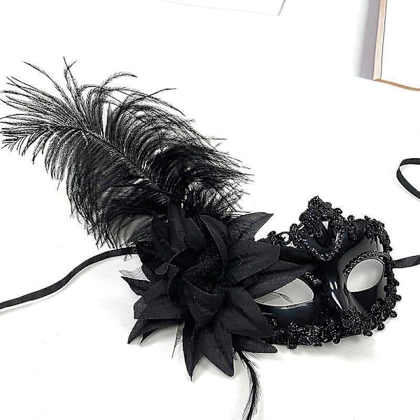 Halloween-juhlan karnevaalimaskit, Italian Venetsian naamioiden joulucosplay-maskit black