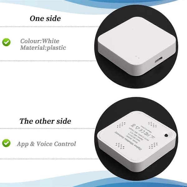 ZigBee 3.0 Smart Hub, Trådløs Gateway Bro