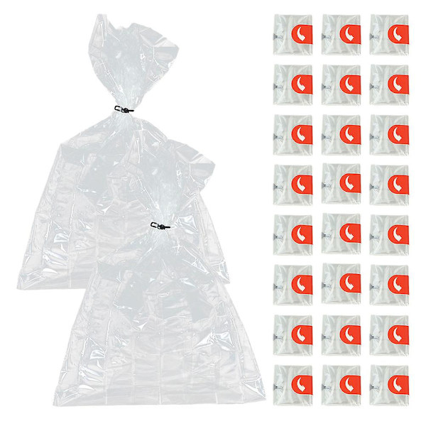 40 stk Tyrkisk Stekepose Tyrkisk Matlagingspose Ovn Matlagingspose Tyrkiske Poser til Kjøkken 38.00X25.00X0.10CM
