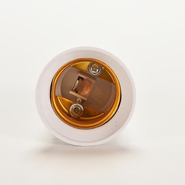 1X Bajonett BC B22 til ES E27 Skruelampe Adapter Tilpasning Konverter HolderBY