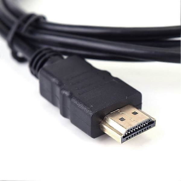 DOONJIEY 1080P HDTV HDMI-yhteensopiva VGA Uros 15Pin Adapteri Liitäntäkaapeli PC TV:lle 1M