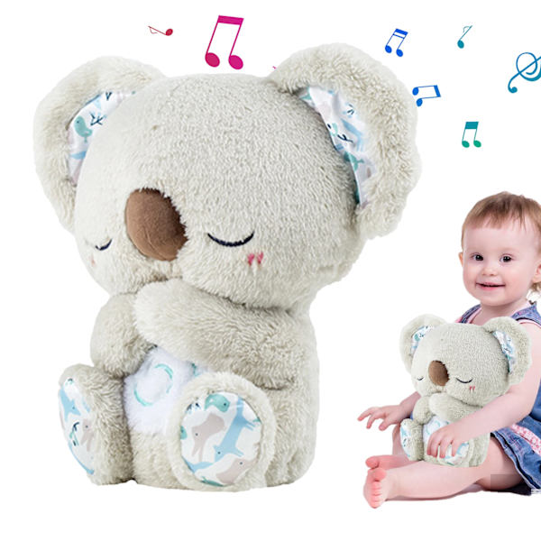 Lugnande Uttern, Lugnande Uttern Plysch för Ångest, Ångestlindrande Uttern, Sömn Uttern, Bärbar Plysch Baby Leksak med Musik Ljus [l]