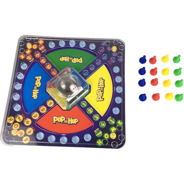 Klassisk Frustrationsbræt Spil - Pop og Hop Børnespil Interaktivt Familiespil Undervisningsspil Brætspil [DmS]