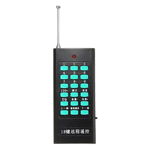 Jaktklocka Elektronisk Fågellockare Kamouflage Elektrisk Jakthögtalare Mp3 Fjärrkontroll Kit -eu-kontakt
