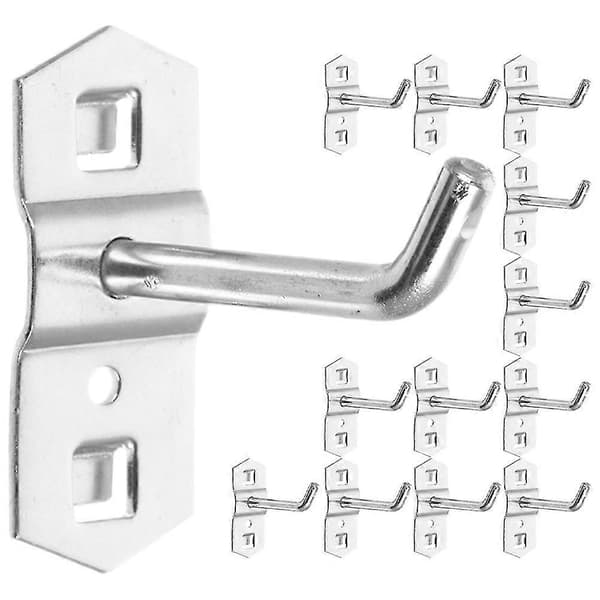 12 kpl seinäkoukut, metalliset seinäkoukut työkalujen säilytykseen