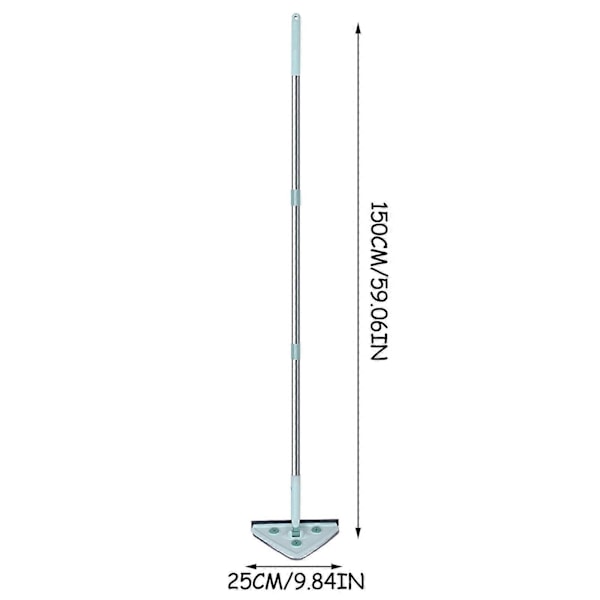 25 cm mopp hushållsskrapande vägg tak glasrengöringsmopp Multicolor