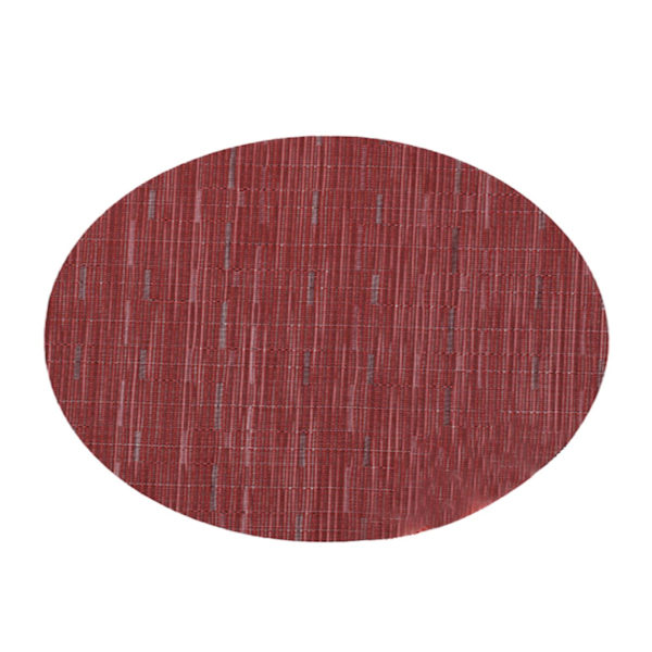 Pöytäliina, naarmuuntumaton, eristetty, soikea, liukumaton, PVC, kotitaloustarvikkeet, KaesiBY Wine Red