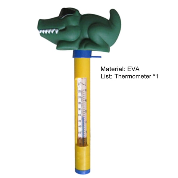 Sjov Bærbar Tegneserie Mønster Nøjagtig Eva Flydende Termometer Pool Termometer Til SwimmingpoolBY Small Duck