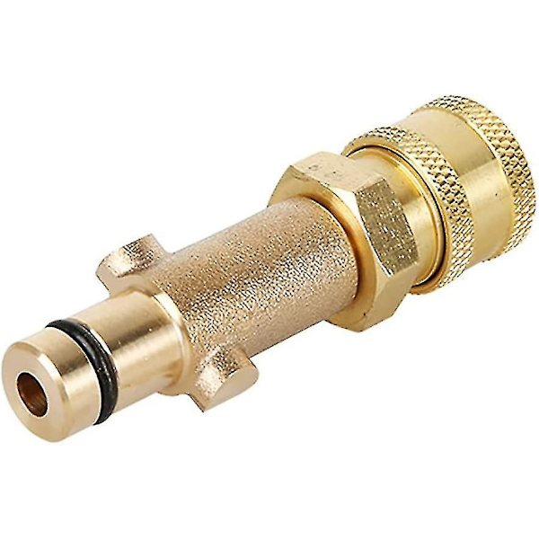 Adapter og trykvasker kobber skumkanon flaskeforbindelse messing hunadapter af sne skum lanse pistol pot til Nilfisk Gerni serie