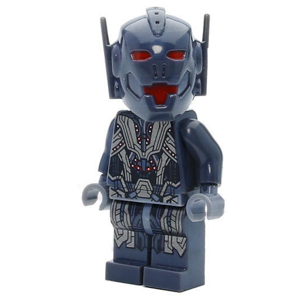 Coola Superhjälte Byggklossar Leksak för Barn Tidig Utbildande Pussel Leksak för Pojkar Flickor  [DmS] Ultron