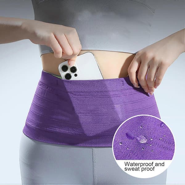 Løpebelte | Joggebelt | Løpebelte, Elastisk stropp, Svettetett midjepakke