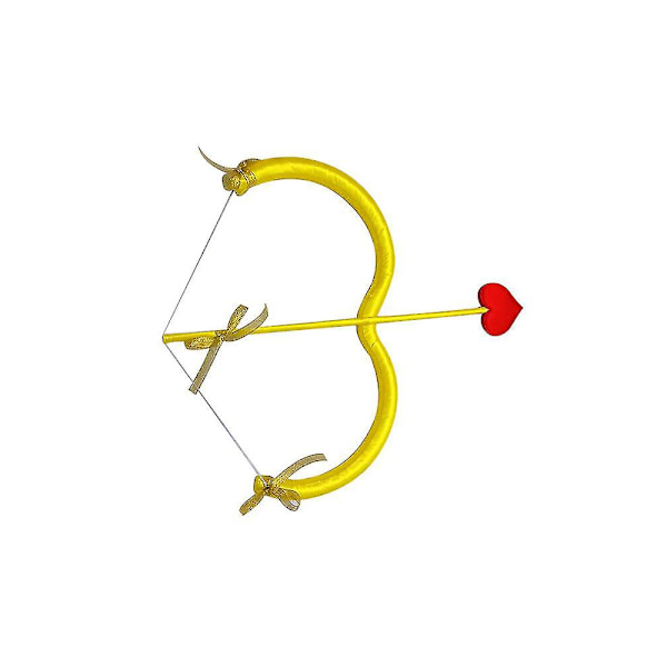 Cupid Jousiasetti, Jousi ja Nuolisetti Cupid-Asun Kuvausrekvisiitta Aikuisten [DmS] yellow