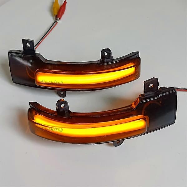 2X For Mitsubishi Outlander 2013- Lancer 2016 OEM 8351A135 LED Side Wing Dynamisk Blinklys Sidespeilindikator [DB]