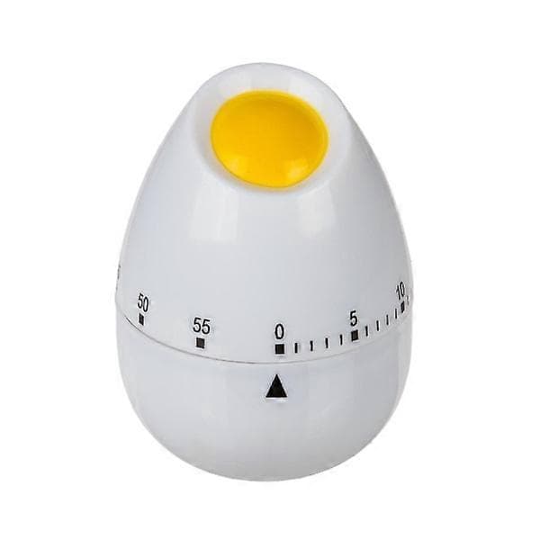 ZK-1pc Äggkökstimer Klocka Vit